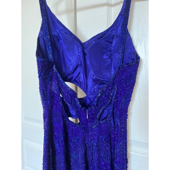 Beaded Cutout Formal Dress - Picture 6 of 7